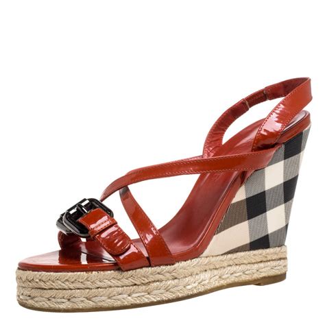 sandali burberry 2014|burberry sandals heel height.